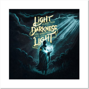 LIGHT & DARKNESS Posters and Art